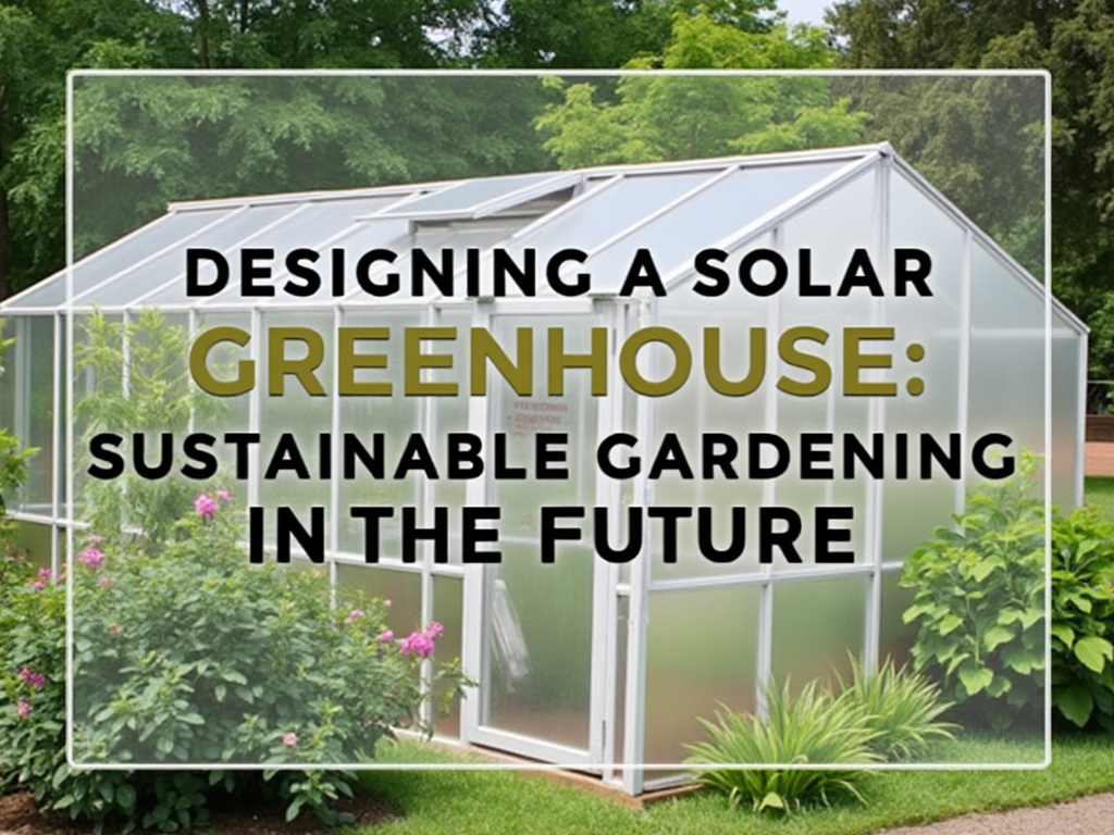 Designing a Solar Greenhouse: Sustainable Gardening for the Future