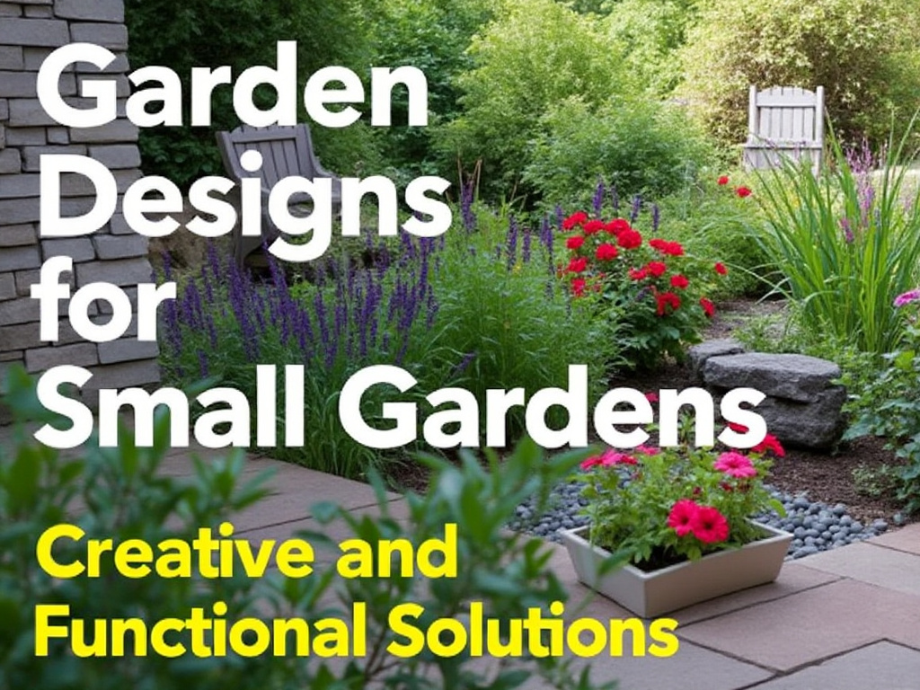 Garden Designs for Small Gardens: Creative and Functional Solutions