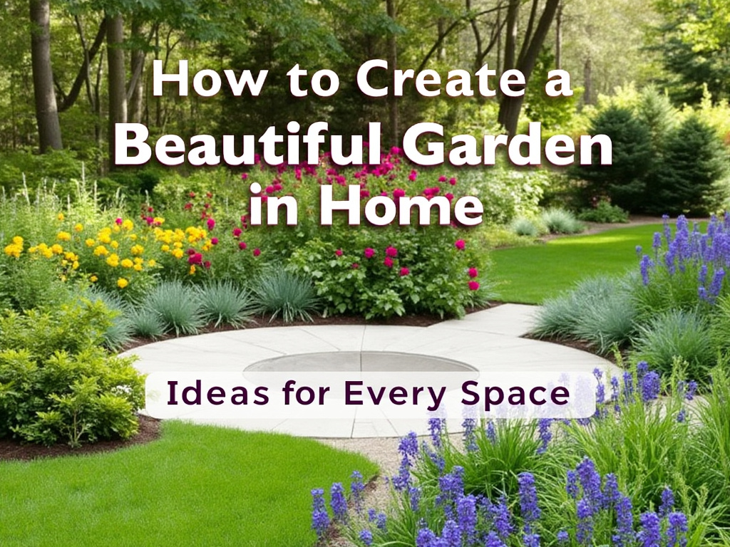 How to Create a Beautiful Garden at Home: Ideas for Every Space