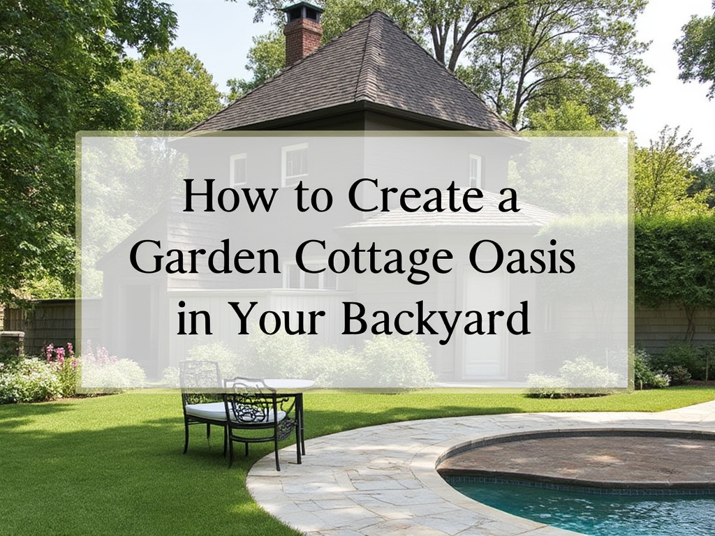 How to Create a Garden Cottage Oasis in Your Backyard