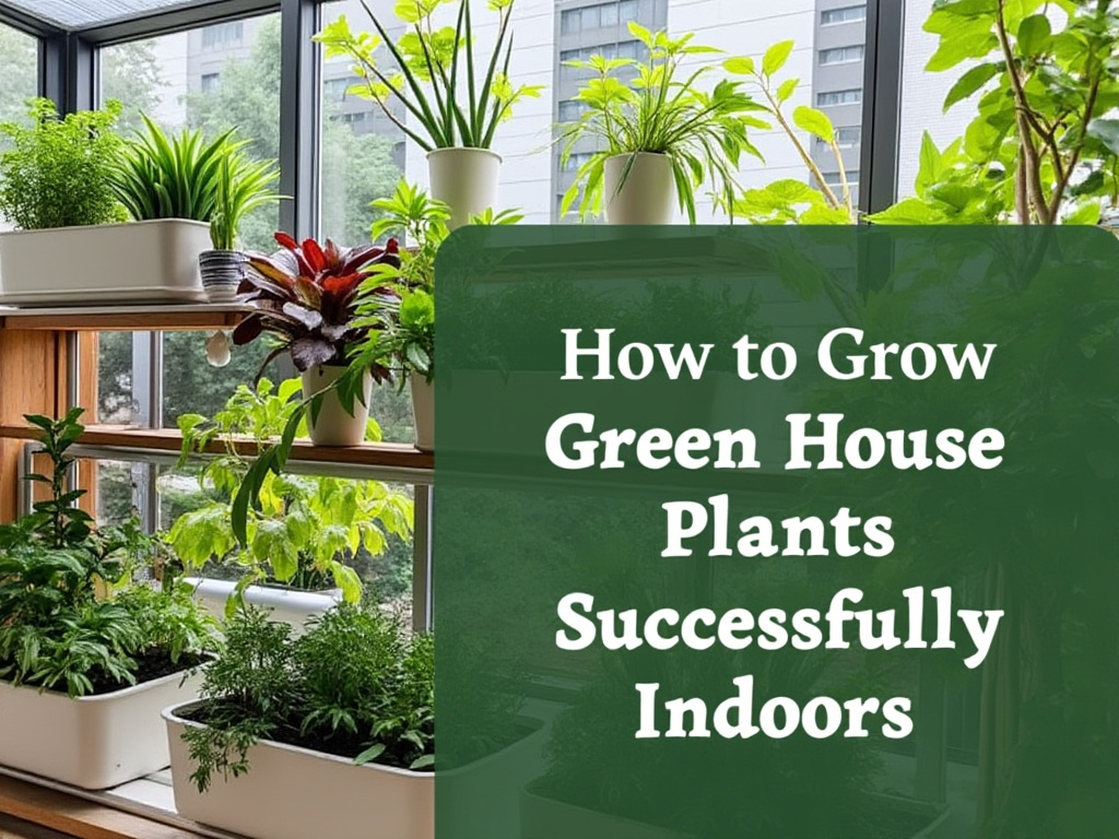 How to Grow Green House Plants Successfully Indoors